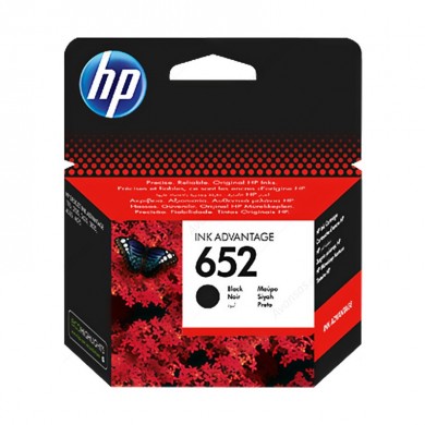 Ink jet HP 652 F6V24 black original