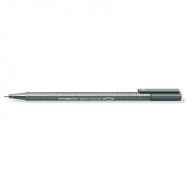 Flomaster Staedtler Triplus Fineliner 0.3mm sivi