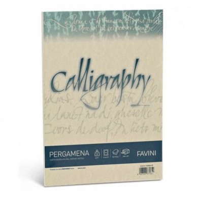 Papir Pergamena Calligraphy A4 190g Crema