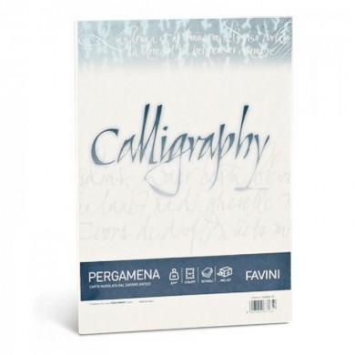 Papir Pergamena Calligraphy A4 190g Bianco