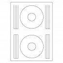 Etikete ILK ZA CD/2 A4 100L RILLPRINT