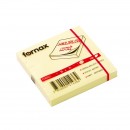 Samoljepivi listići 75x75mm Fornax žuti