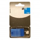 Zastavice 25x43mm Global Notes plave