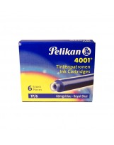 Patrone tintne 1/6 Pelikan 4001 plava