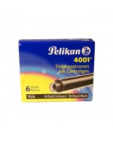 Patrone tintne 1/6 Pelikan 4001 crna