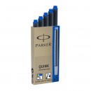 Patrone tintne 1/5 Parker Quink plava