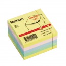 Samoljepivi listići 75x75mm Fornax pastel