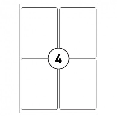 Etikete ILK L4733 99,1mm x 139mm ZWECKFORM