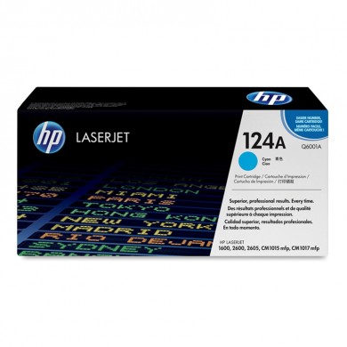 Toner HP 124 A Q6001 Cyan original
