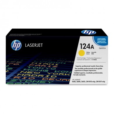 Toner HP 124 A Q6002 Yellow original