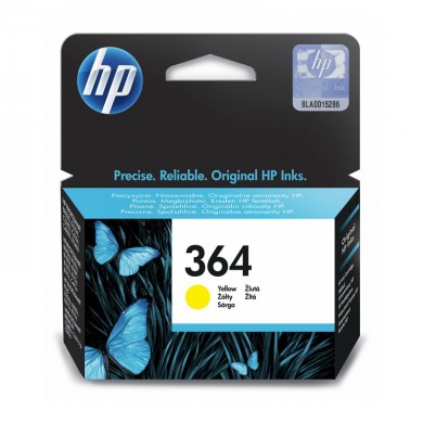 Ink jet HP 364 CB320 Yellow original