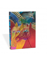 Wild Horses of Fire Notes 13x18cm 80 lista Paperblanks