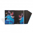 Blue Cats & Butterflies Notes 13x18cm 80 lista Paperblanks