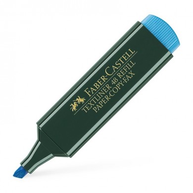 Textmarker Faber-Castell 48 plavi
