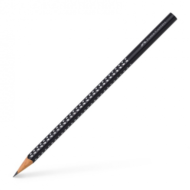 Grafitna olovka B Faber-Castell Sparkling crna