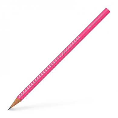 Grafitna olovka B Faber-Castell Sparkling roza