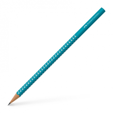 Grafitna olovka B Faber-Castell Sparkling petrol