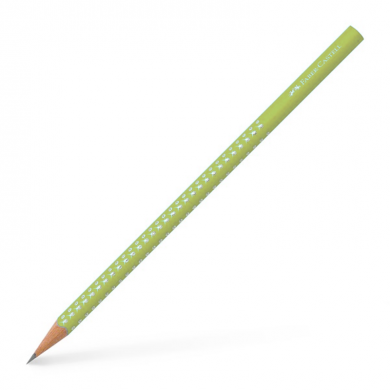 Grafitna olovka B Faber-Castell Sparkling pistacio