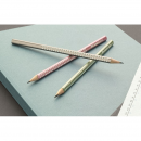 Grafitna olovka Faber-Castell Sparkling metalik siva