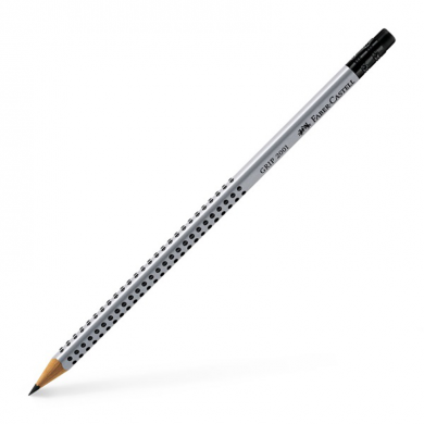 Grafitna olovka s gumiom HB Faber-Castell GRIP 2001