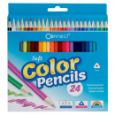 Bojice drvene 24 boja Connect