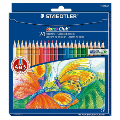 Bojice drvene 24 boje Staedtler Noris Club 144 NC24