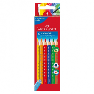 Bojice drvene 6 boja Faber-Castell Grip 2001