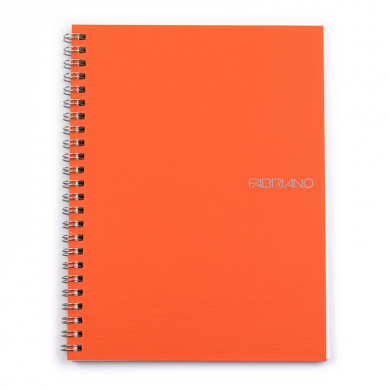 Kolegij blok A5 crte Fabriano EcoQua Arancio