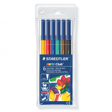 Flomaster školski 6 boja Staedtler Noris Club 326 WP6