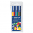 Flomaster &scaron;kolski 6 boja Staedtler Noris Club 326 WP6