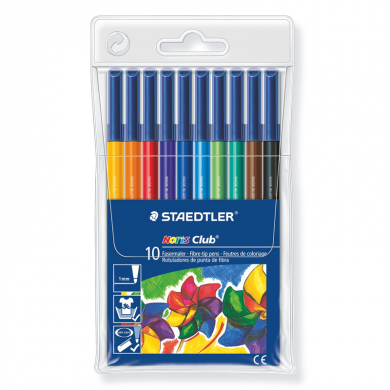 Flomaster školski 10 boja Staedtler Noris Club 326 WP10
