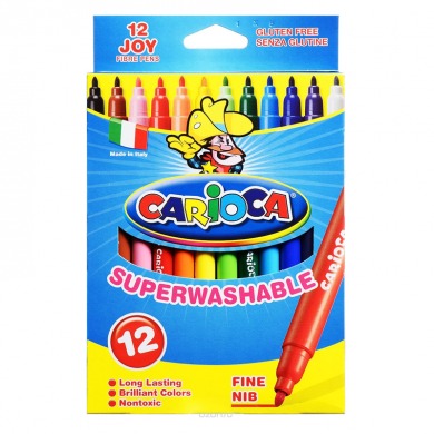 Flomaster školski 12 boja Carioca 40614