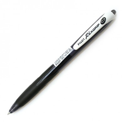 Kemijska olovka Pilot Rex Grip 0.7 BRG crna