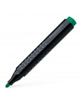 Permanentni marker Faber-Castell Grip 1504 okrugli vrh zeleni