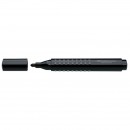 Permanentni marker Faber-Castell Grip 1504 okrugli vrh crni