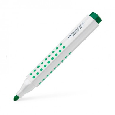 Marker za bijelu ploču Faber-Castell GRIP 1583 okrugli vrh zeleni