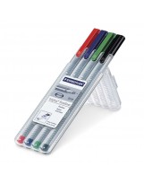 Staedtler Triplus Fineliner  0.3 mm set 4 boje