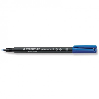Tanki permanentni flomaster Staedtler Lumocolor S 313 plavi