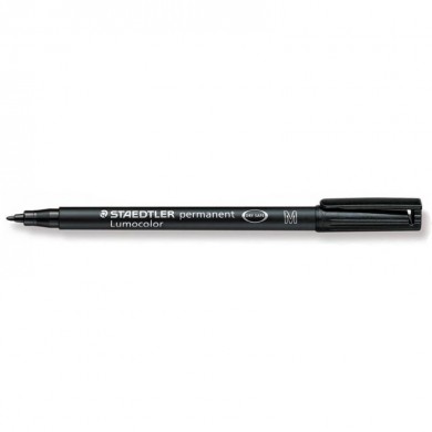 Permanentni flomaster Staedtler Lumocolor M 317 crni
