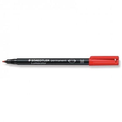 Permanentni flomaster Staedtler Lumocolor M 317 crveni
