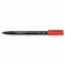Permanentni flomaster Staedtler Lumocolor M 317 crveni