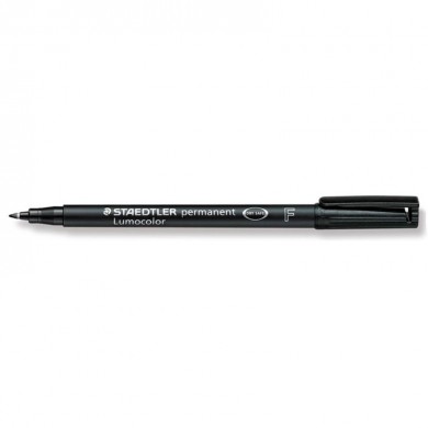 Permanentni flomaster Staedtler Lumocolor F 318 crni
