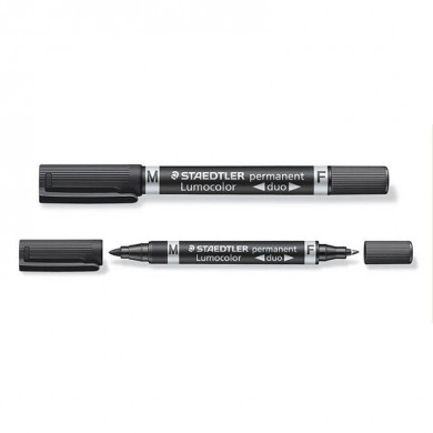 Permanentni flomaster Staedtler Lumocolor duo 348