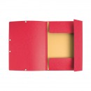 Fascikl s gumicom A4 Exacompta Chartreuse crveni