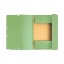 Fascikl s gumicom A4 Exacompta Chartreuse limeta zeleni