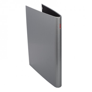 Mapa uložna A4 2r s gumicom Brunnen Color Code srebrna