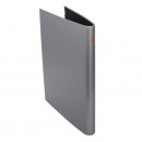 Mapa uložna A4 2r s gumicom Brunnen Color Code srebrna