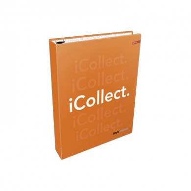 Mapa 4 ringa fi 25mm A4 Connect iStyle narančasta