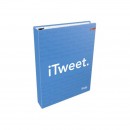 Mapa 4 ringa fi 25mm A4 Connect iStyle svjetlo plava