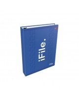 Mapa 4 ringa fi 25mm A4 Connect iStyle tamno plava